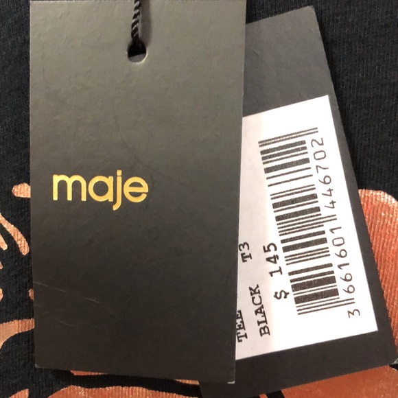 NWT Maje tee - Picture 8 of 8